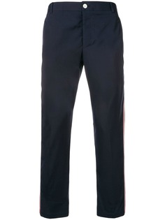 Thom Browne брюки чинос с полосками по бокам