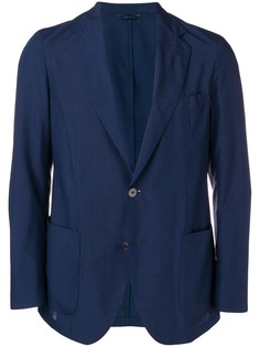 Tombolini блейзер строгого кроя в клетку