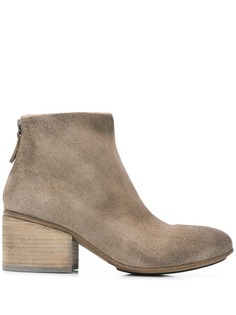 Marsèll ботильоны с эффектом потертости