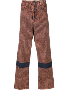 Craig Green брюки с контрастными вставками