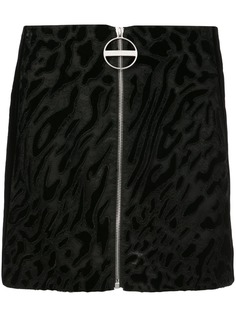 Givenchy мини-юбка на молнии