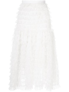 Bambah кружевная юбка миди