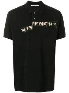 Givenchy рубашка-поло с логотипом