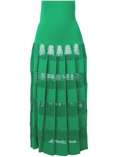 Sonia Rykiel плиссированная юбка миди