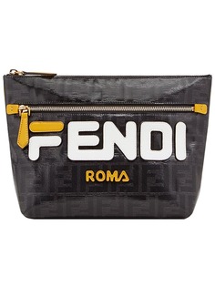 Fendi клатч FendiMania с логотипом
