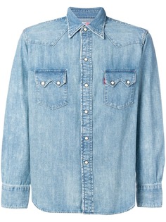 Levis джинсовая рубашка с нагрудным карманом