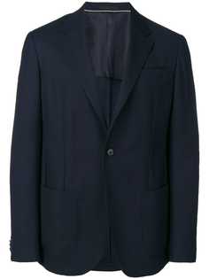 Z Zegna классический однобортный блейзер
