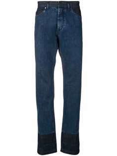 Lanvin джинсы с контрастным принтом