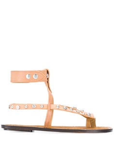 Isabel Marant сандалии с ремешками и заклепками