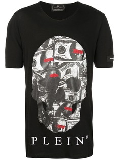 Philipp Plein футболка с изображением черепа