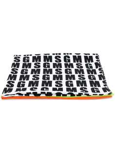 MSGM полотенце с монограммой