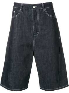 Kenzo расклешенные джинсовые шорты