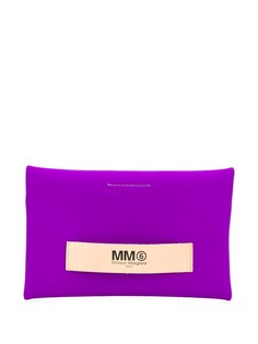 Mm6 Maison Margiela косметичка на молнии с логотипом