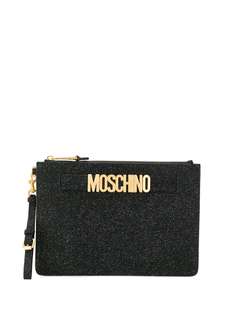 Moschino клатч с блестками