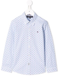 Tommy Hilfiger Junior рубашка в клетку гингем