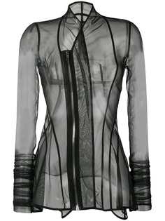 Rick Owens Lilies полупрозрачная куртка