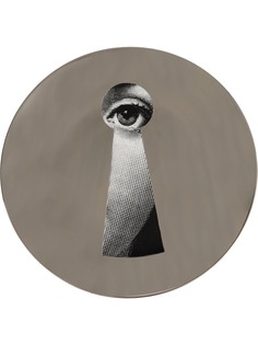 Fornasetti настенная тарелка T&V с принтом