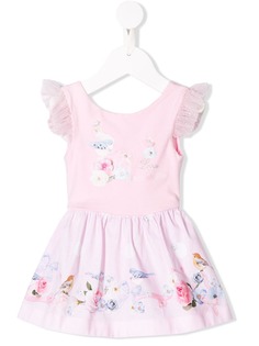 Lapin House платье с цветочным принтом