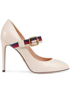 Gucci туфли с ремешком Sylvie Web