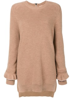 Nº21 джемпер с оборками на рукавах