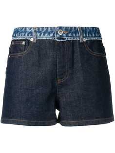 A.P.C. джинсовые шорты средней посадки