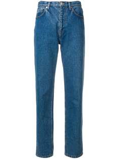 Christopher Kane джинсы Chainmail с завышенной талией