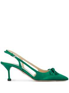 Prada туфли-лодочки с ремешком на пятке