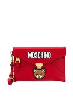 Moschino клатч-конверт Teddy Bear