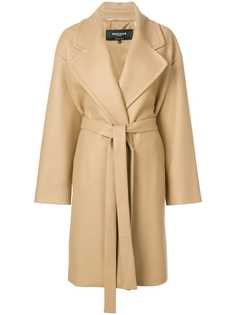 Rochas пальто миди с поясом