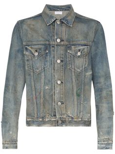 John Elliott джинсовая куртка Terrain