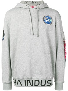 Alpha Industries худи Apollo Nasa