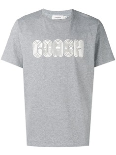 Coach футболка с круглым вырезом