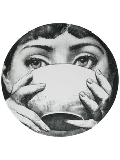 Fornasetti тарелка с принтом