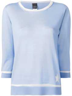 Lorena Antoniazzi джемпер с контрастной отделкой