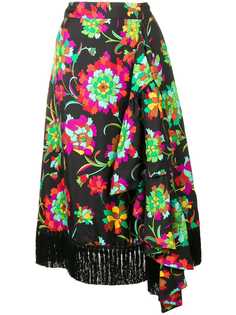 La Doublej юбка миди Jungle