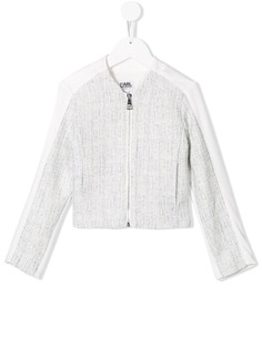 Karl Lagerfeld Kids жакет на молнии