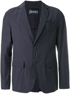 Herno пиджак с застежкой на две пуговицы