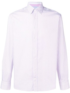Hackett строгая рубашка с узором