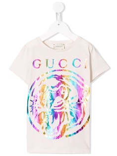 Gucci Kids футболка с логотипом