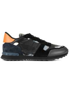 Valentino камуфляжные кроссовки Valentino Garavani Rockrunner