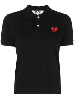 Comme Des Garçons Play рубашка-поло с логотипом