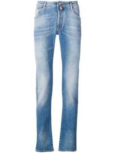 Jacob Cohen джинсы с выцветшим эффектом