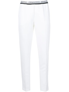 Ermanno Ermanno брюки кроя слим со складками