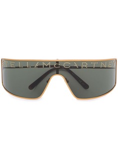 Stella McCartney Eyewear декорированные солнцезащитные очки с логотипом