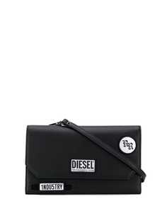 Diesel клатч с нашивкой-логотипом