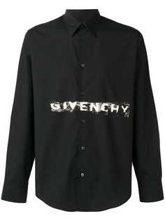 Givenchy рубашка с логотипом