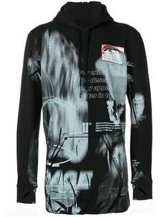 11 By Boris Bidjan Saberi худи с графичным принтом