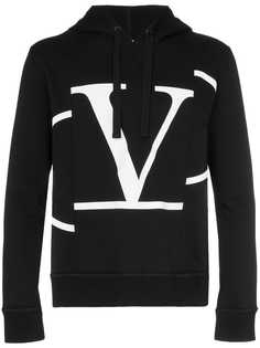Valentino худи с логотипом VLogo