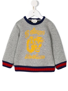 Gucci Kids толстовка с принтом
