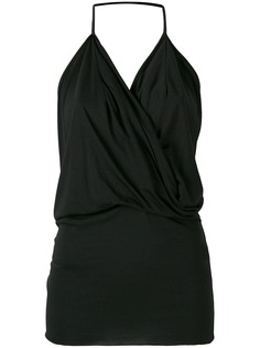 Rick Owens Lilies блузка с драпировкой
